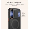 Suritch Samsung Galaxy A57 5G MagSafe kompatibilis tok kameravédővel és állítható fém kitámasztóval – fekete thumbnail