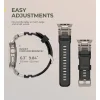 Dexnor Apple Watch Ultra 2 / Ultra 49 mm szíj strapabíró fém csatlakozóval és rozsdamentes acél kivitelben fekete thumbnail