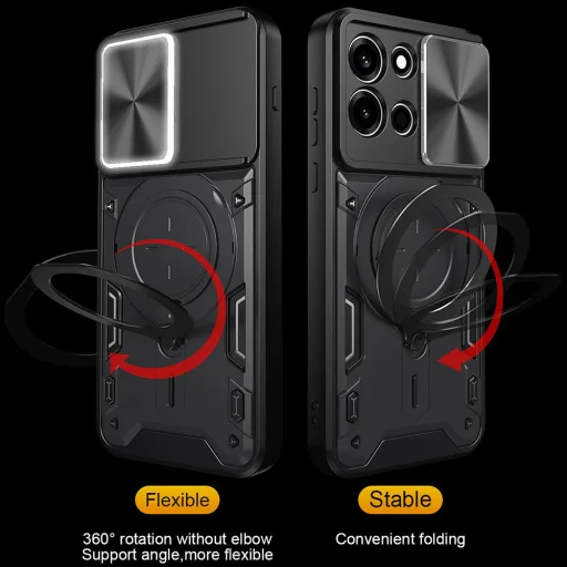 OnePlus Nord 6 Kék Techsuit CamGuard Pro tok - 4