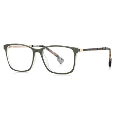 Techsuit - Okuliare proti modrému svetlu Reflex PC (LS202) - pre ženy, s plochým vrchom - olivová
