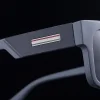Techsuit - Polarizačné slnečné okuliare (8491) - Pre mužov, UV ochrana, PC, Hranatý rám, TAC šošovky, Celodenné pohodlie - Matná čierna thumbnail