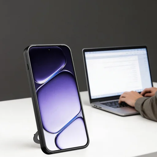 Oppo A6 Pro 4G / A6 Pro 5G Piros Techsuit CamGuard Pro tok - 6