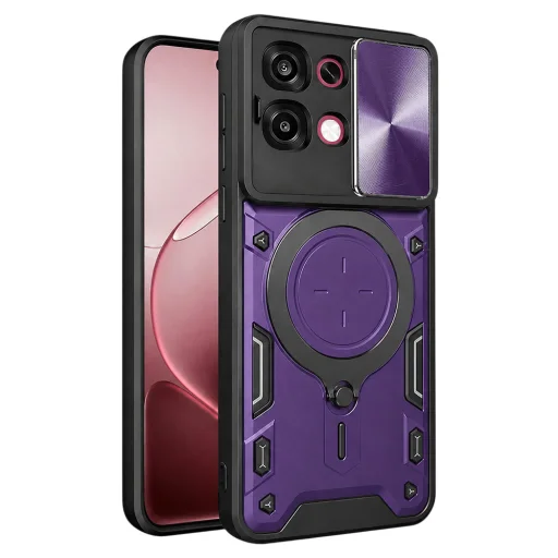 Oppo A6 Pro 4G / A6 Pro 5G Purple Techsuit CamGuard Pro tok - 1