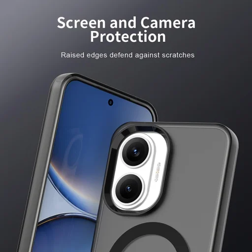 Xiaomi Poco F7 Fekete Techsuit CandyCase MagSafe tok - 3