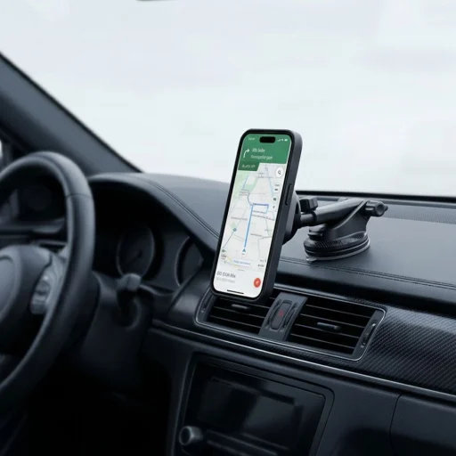 Tech-Protect V20 ArcticBoost magnetický MagSafe držiak do auta na palubnú dosku a do mriežky ventilácie s bezdrôtovou nabíjačkou 25W Qi2.2 čierny - 8