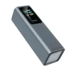 MOONX MP07 PD externá batéria 165W 2xUSB-C + 1xUSB QC3.0 22.5W 30000mAh strieborná thumbnail