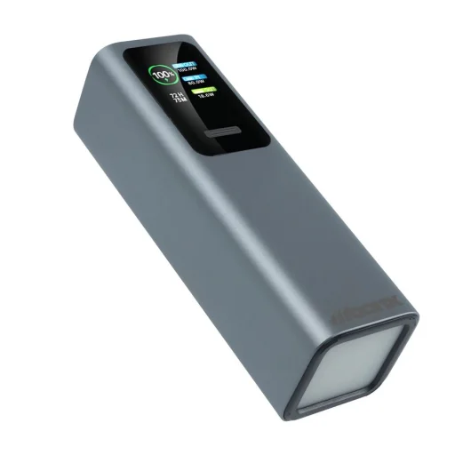 MOONX MP07 PD externá batéria 165W 2xUSB-C + 1xUSB QC3.0 22.5W 30000mAh strieborná - 4