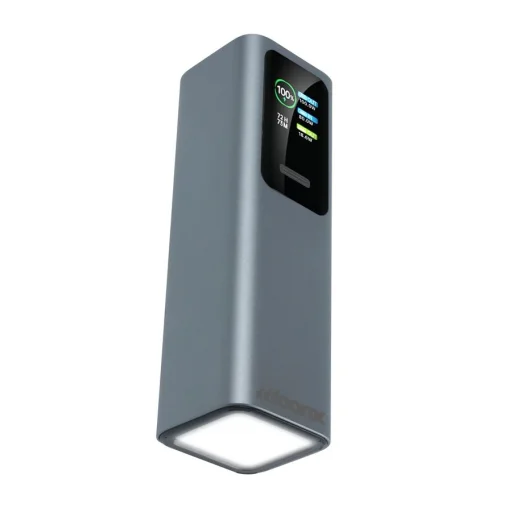 MOONX MP07 PD externá batéria 165W 2xUSB-C + 1xUSB QC3.0 22.5W 30000mAh strieborná - 5