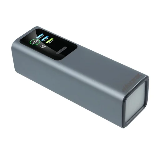 MOONX MP07 PD externá batéria 165W 2xUSB-C + 1xUSB QC3.0 22.5W 30000mAh strieborná - 8