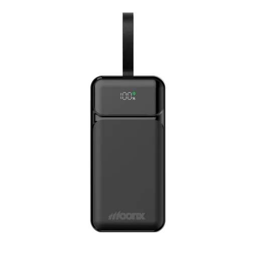 MOONX MP06 PD powerbanka 65W 2xUSB-C + 2xUSB QC3.0 22.5W 30000mAh čierna - 3