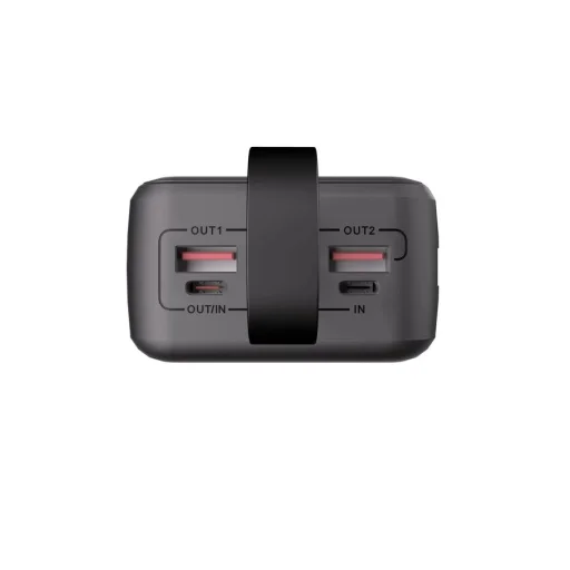 MOONX MP06 PD powerbanka 65W 2xUSB-C + 2xUSB QC3.0 22.5W 30000mAh čierna - 2