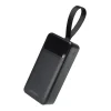 MOONX MP05 PD powerbanka 20W 1xUSB-C + 1xUSB QC3.0 22.5W 30000mAh čierna thumbnail
