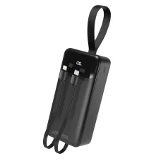 MOONX MP05 PD powerbanka 20W 1xUSB-C + 1xUSB QC3.0 22.5W 30000mAh čierna