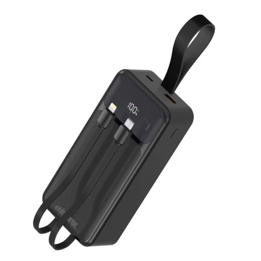 MOONX MP05 PD powerbanka 20W 1xUSB-C + 1xUSB QC3.0 22.5W 30000mAh čierna - 7