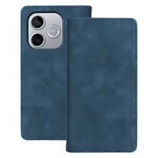 Honor 600 Lite Smart Suede sötétkék tok