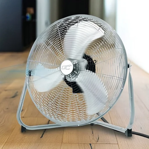 LTC ipari padlóventilátor 50cm ezüst - 3