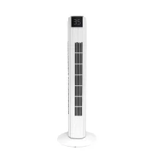 LTC stĺpový ventilátor 82 cm 50 W biely + diaľkové ovládanie