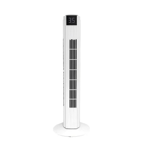 LTC stĺpový ventilátor 82 cm 50 W biely + diaľkové ovládanie - 1