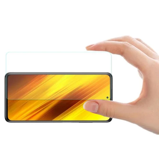 Kijelzővédő üvegfólia XIAOMI POCO X3 / X3 NFC / X3 PRO - 9