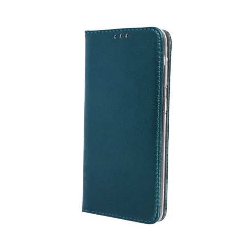 Eco Leather mágneses fliptok XIAOMI REDMI NOTE 10 sötétzöld - 2