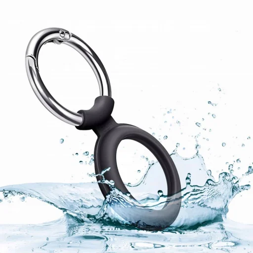 ESR Cloud Apple AirTag tok kulcstartóra fekete és fehér - 4