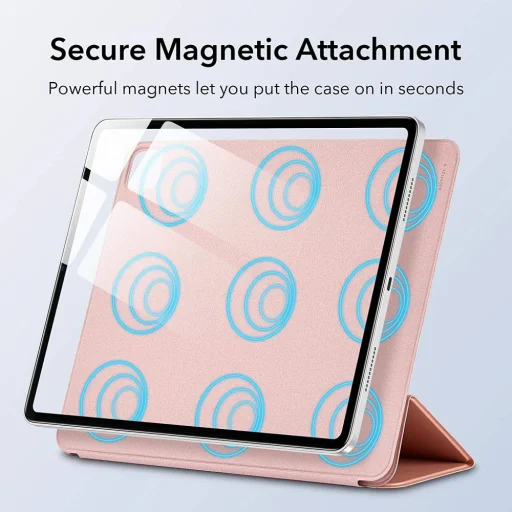 iPad Pro 11 2020/2021 ESR Rebound Magnetic tok Rose Gold - 5