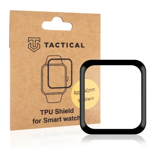 Tactical TPU Shield 3D kijelzővédő fólia Apple Watch 4/5/6/SE 40mm - 1