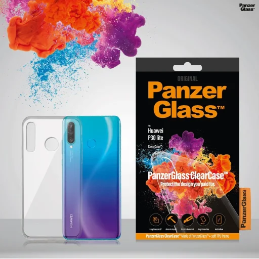 Huawei P30 Lite PanzerGlass Átlátszó tok  - 1