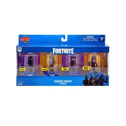 Domez 4x Fortnite játékfigura gyűjtemény 6cm - 1