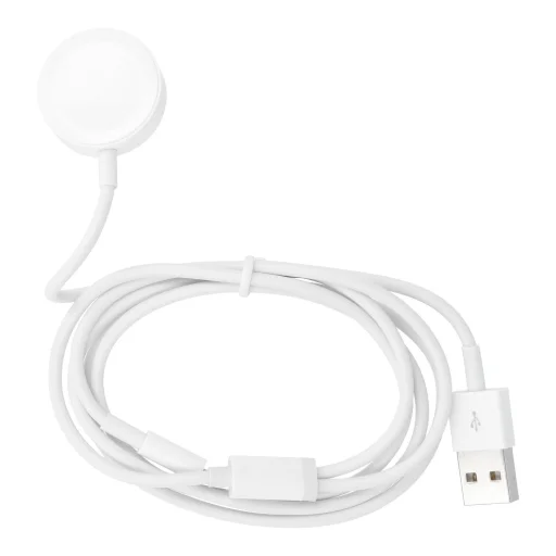 2 in 1 C3176 USB - Lightning kábel + Apple Watch 3W 1A töltő fehér - 2
