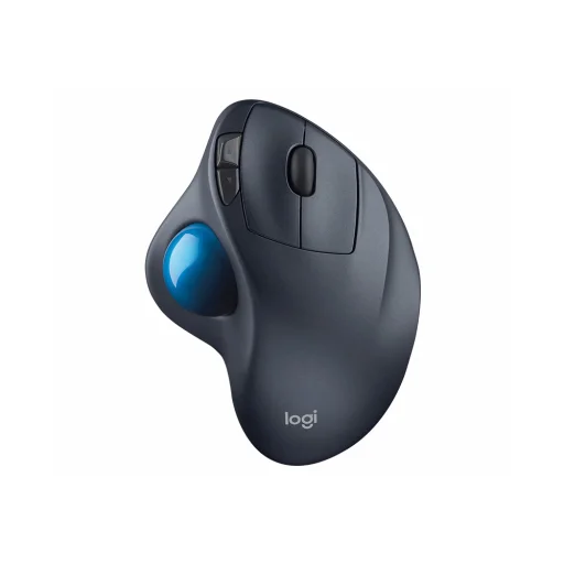Logitech M570 Trackball vezeték nélküli optikai egér fekete - 1