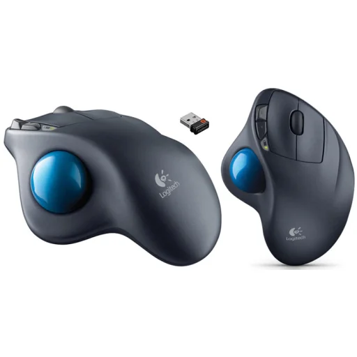 Logitech M570 Trackball vezeték nélküli optikai egér fekete - 2