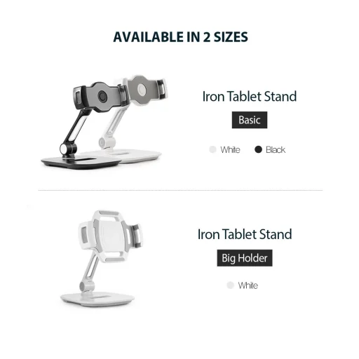 Ringke Iron Tablet tartó állvány fekete - 10