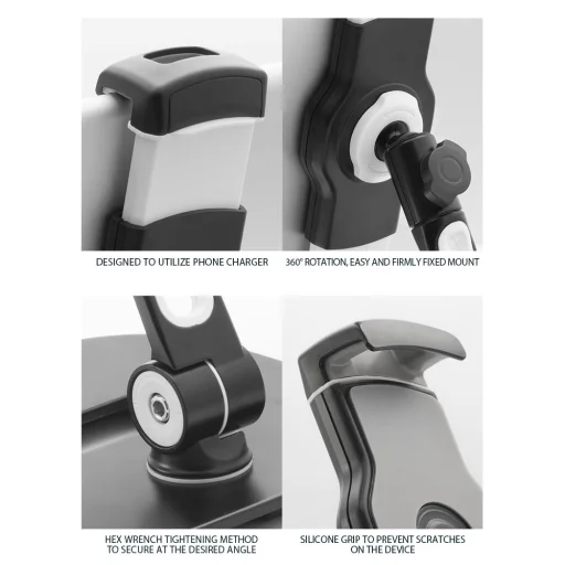 Ringke Iron Tablet tartó állvány fekete - 4