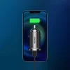 Joyroom mini 2xUSB aljzattal USB 45W 5A szivargyújtós autós töltő QC 3.0 AFC SCP szürke (C-A36) thumbnail