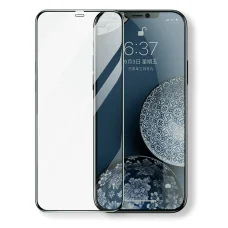 Joyroom Knight Series 2,5D KIjelzővédő üvegfólia kerámiával iPhone 12 mini fekete (JR-PF612)