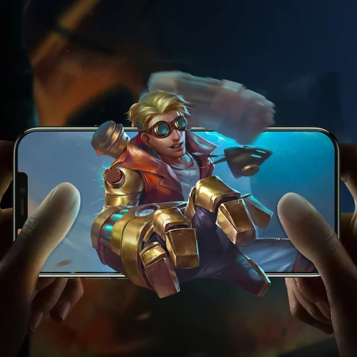 Joyroom Knight Series 2,5D KIjelzővédő üvegfólia kerámiával iPhone 12 mini fekete (JR-PF612) - 9