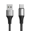 Joyroom USB - USB Type-C kábel 3A 1m fekete (S-1030N1) thumbnail