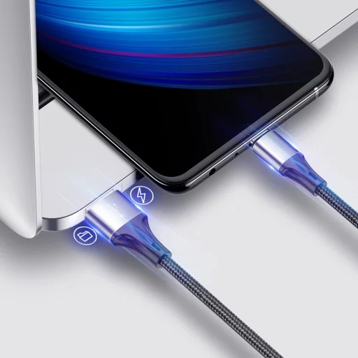 Joyroom USB - USB Type-C kábel 3A 1m fekete (S-1030N1) - 9