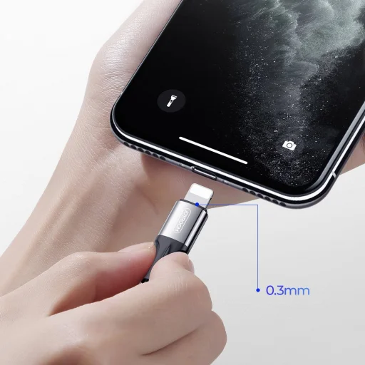 Joyroom USB - Lightning kábel 3A 1.5m piros (S-1530N1) - 8