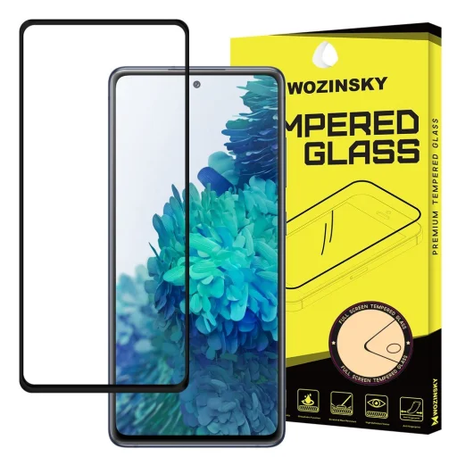 Wozinsky Super Tough kijelzővédő üvegfólia Realme 8 5G / V13 5G fekete - 1