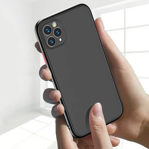 Samsung A32 5G Color Button Matt tok fekete - 11