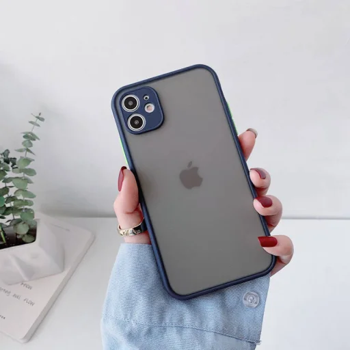 Color Button Matt tok XIAOMI REDMI NOTE 10 kék - 5