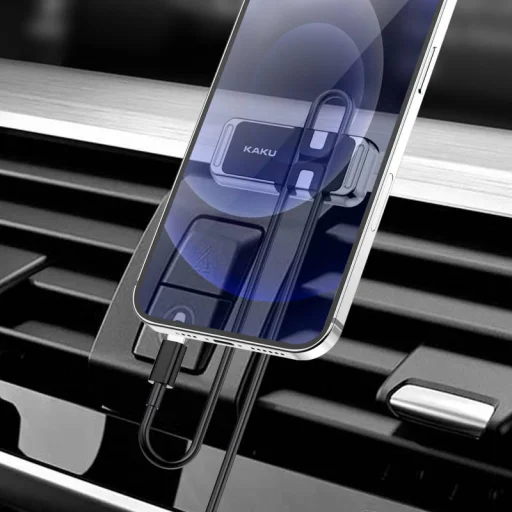 KAKU Mágneses kábel rendező műszerfalra fekete (KSC-517) - 4