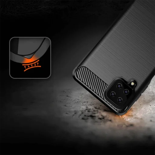 Carbon szénszál mintájú TPU tok SAMSUNG GALAXY M12 fekete - 4