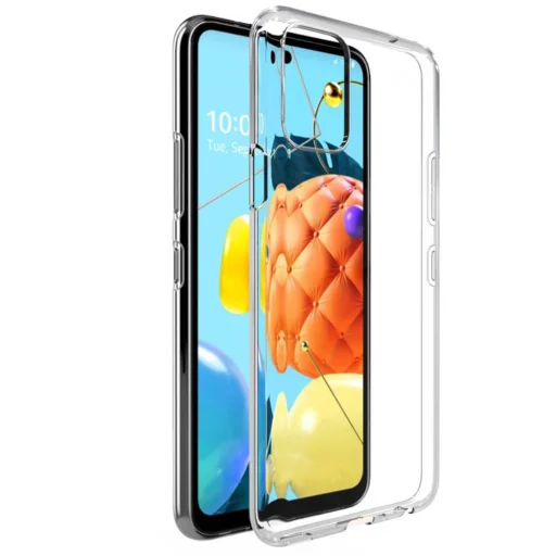 Ultra Clear 0.5mm TPU géltok LG/ K62 átlátszó - 1