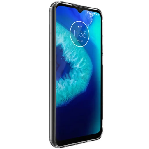 Ultra Clear 0.5mm TPU géltok Motorola Moto E7 Power átlátszó - 2