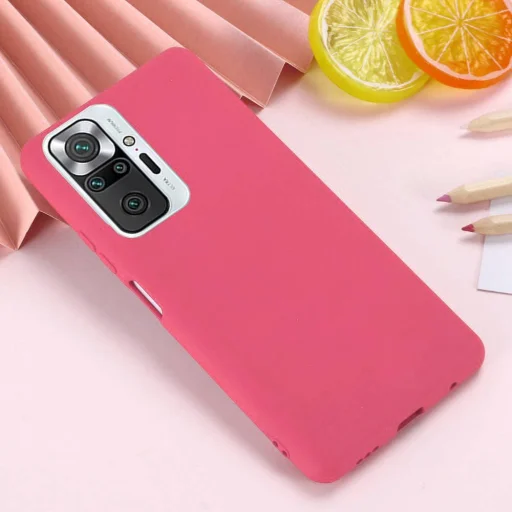 Szilikon flexibilis tok XIAOMI REDMI NOTE 10 PRO pink - 5