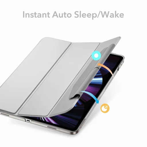 ESR Ascend Trifold tok IPAD PRO 11 2021 szürke - 5