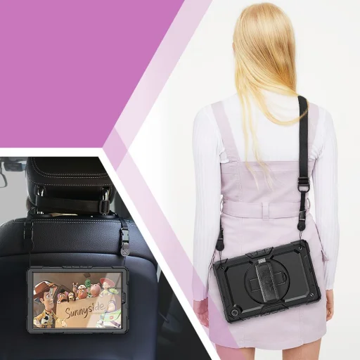 Lenovo Tab M10 10.1 2nd Gen Tb-x306 Tok Tech-protect Solid360 Fekete - 7